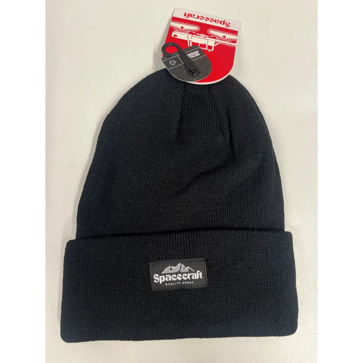 Spacecraft Lotus Beanie Black 