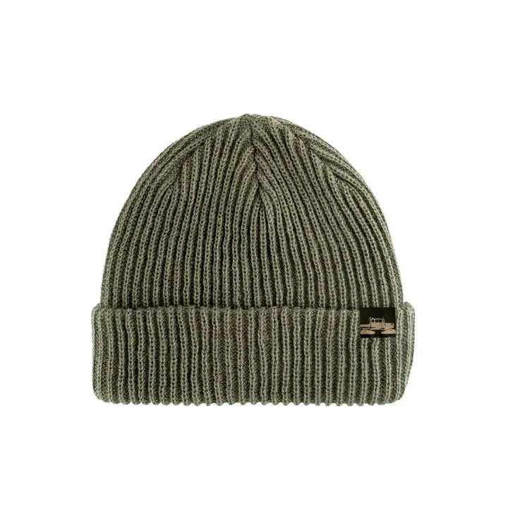 Spacecraft Slackline Cuff Beanie - Olive