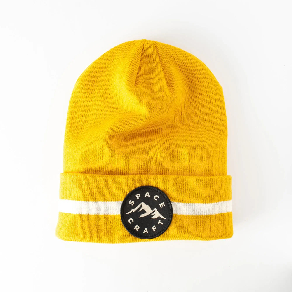 Spacecraft Solo Stripe Lotus Beanie - Mustard