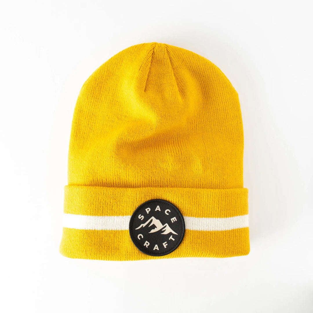 Spacecraft Solo Stripe Lotus Beanie - Mustard
