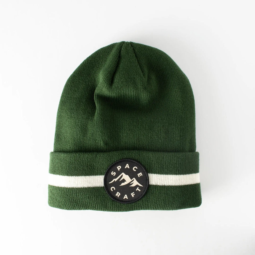 Spacecraft Solo Stripe Lotus Beanie - Olive