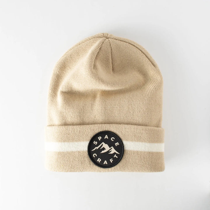 Spacecraft Solo Stripe Lotus Beanie - Oyster