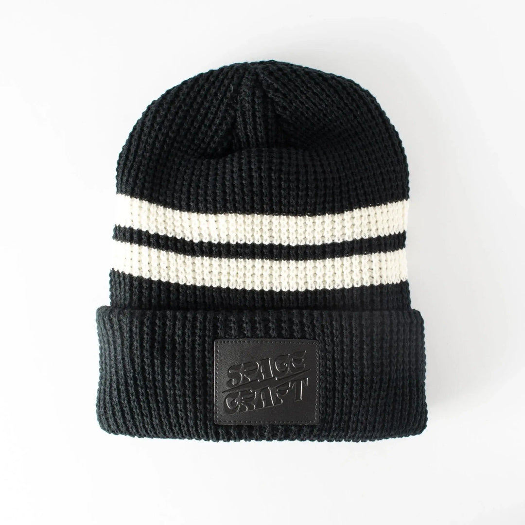 Spacecraft Striped Index Beanie Black 
