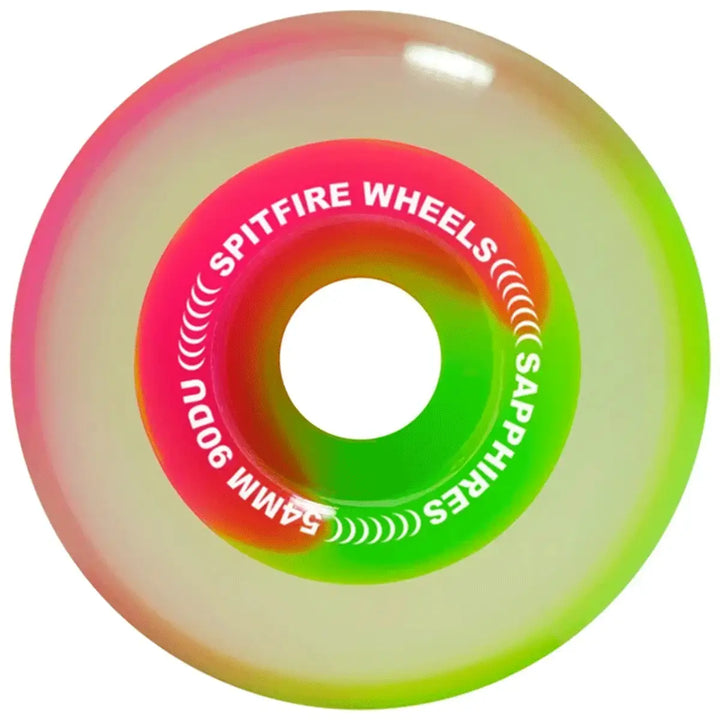 Spitfire 56 Sapphire Neon Pink / Green Wheels 