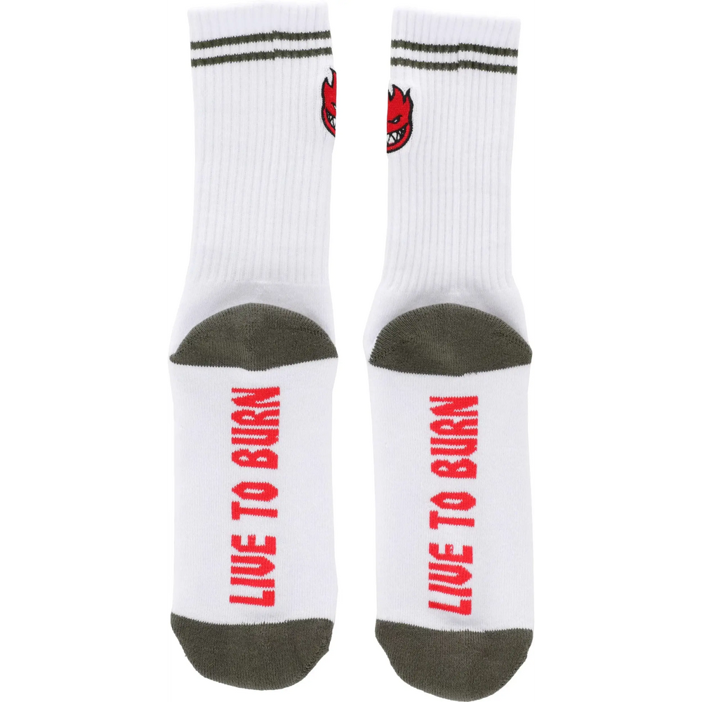 Spitfire Bighead Fill Embroidered Sock 