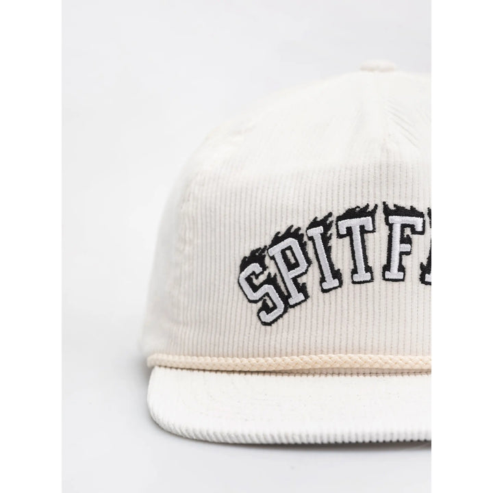 Spitfire Bighead Script Snapback Cap - White