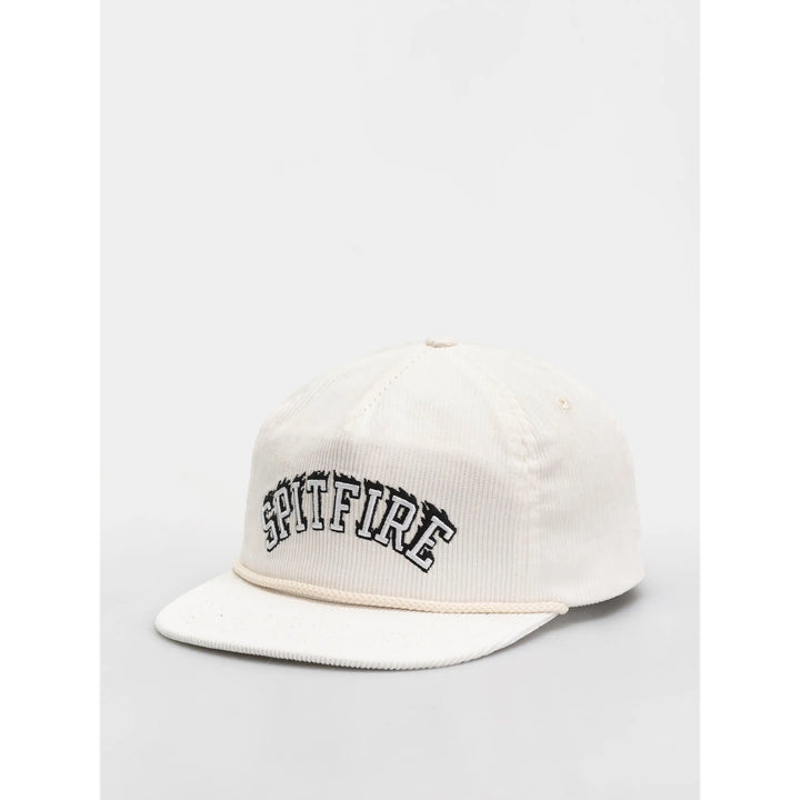 Spitfire Bighead Script Snapback Cap - White