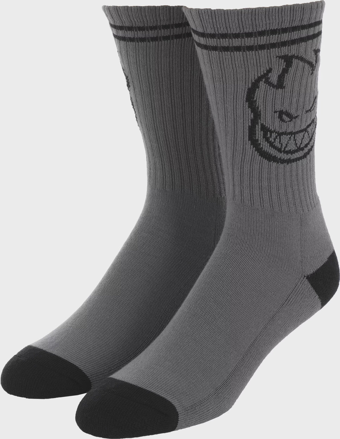 Spitfire Bighead Socks - Charcoal / Black 