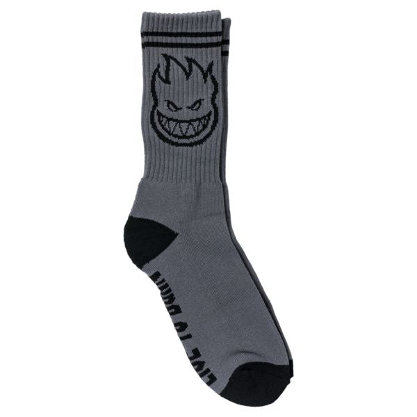 Spitfire Bighead Socks - Charcoal / Black 