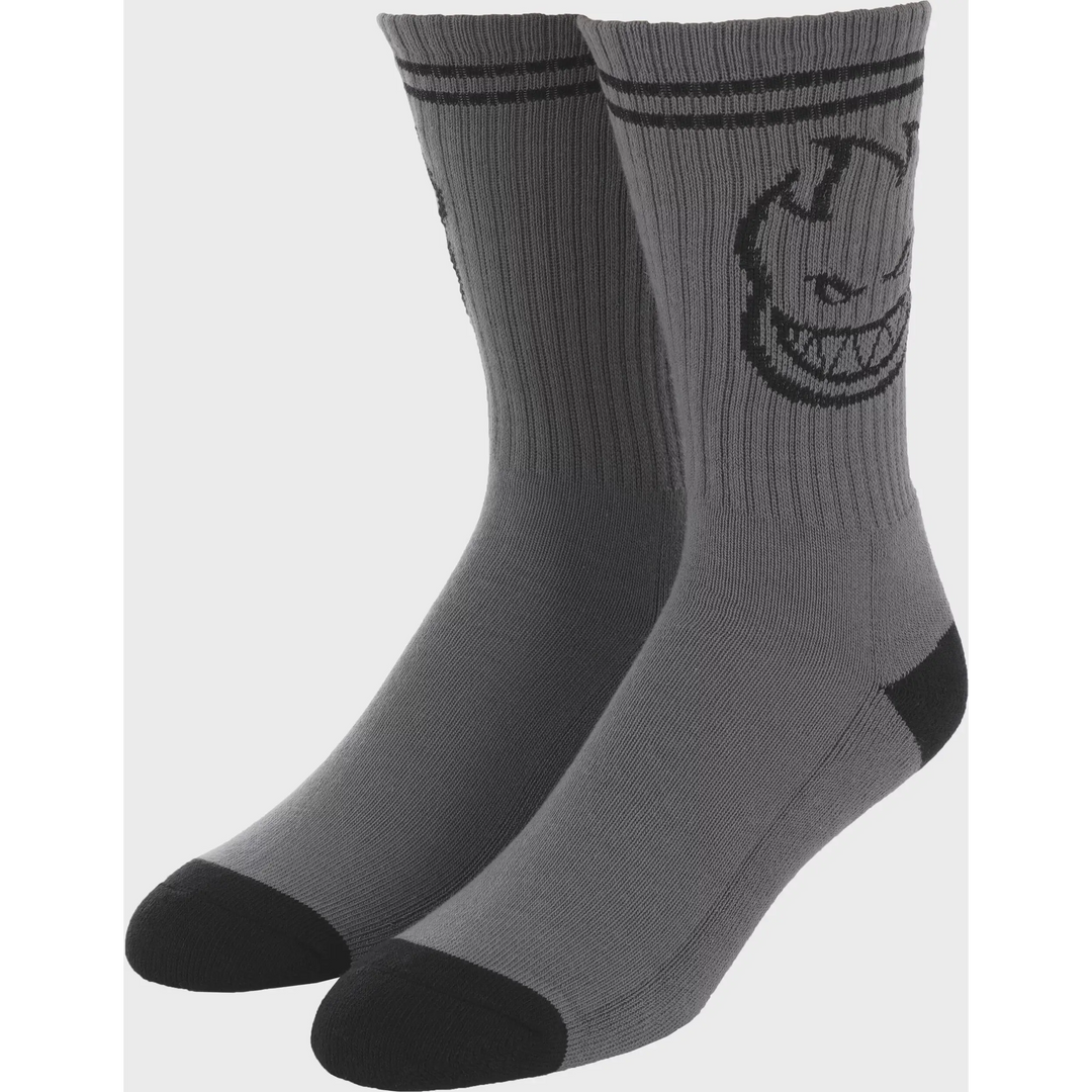 Spitfire Bighead Socks - Charcoal / Black 