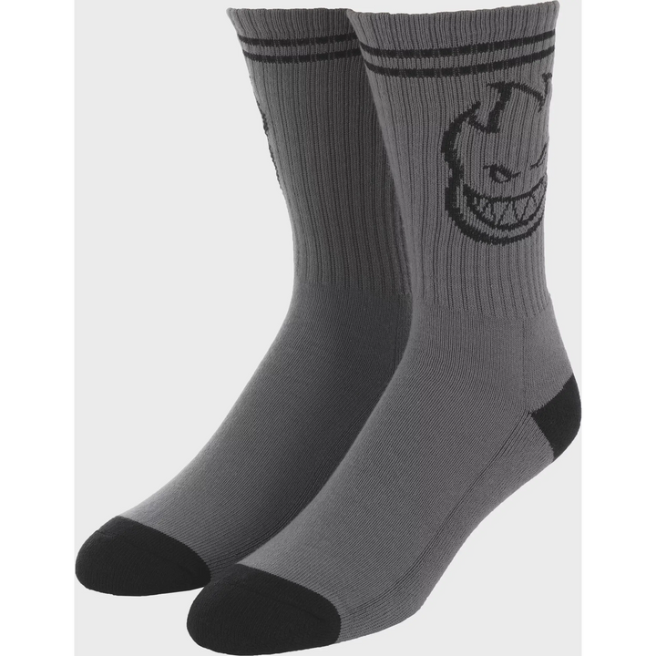 Spitfire Bighead Socks - Charcoal / Black 