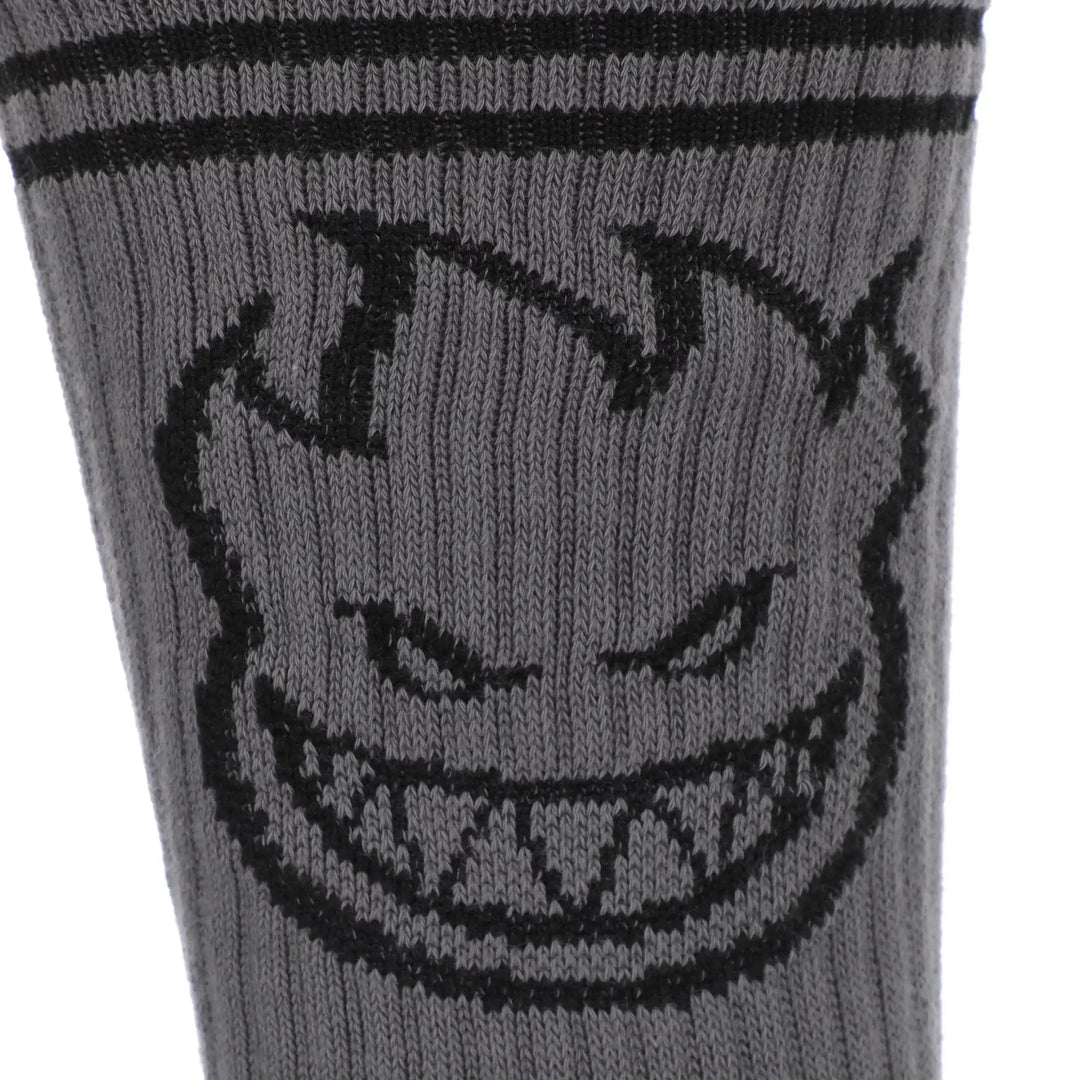 Spitfire Bighead Socks - Charcoal / Black 