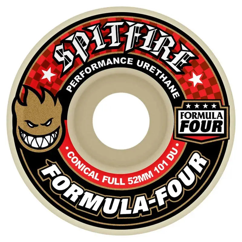 Spitfire F4101 Conical Full Wheels - 52mm