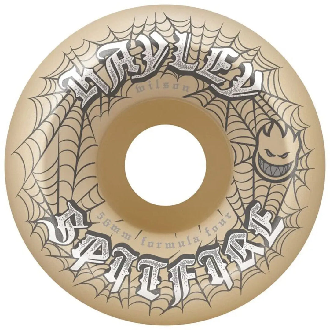 Spitfire F499 Hayley Wilson Webbed Conical Full Skate Wheels - Natural 
