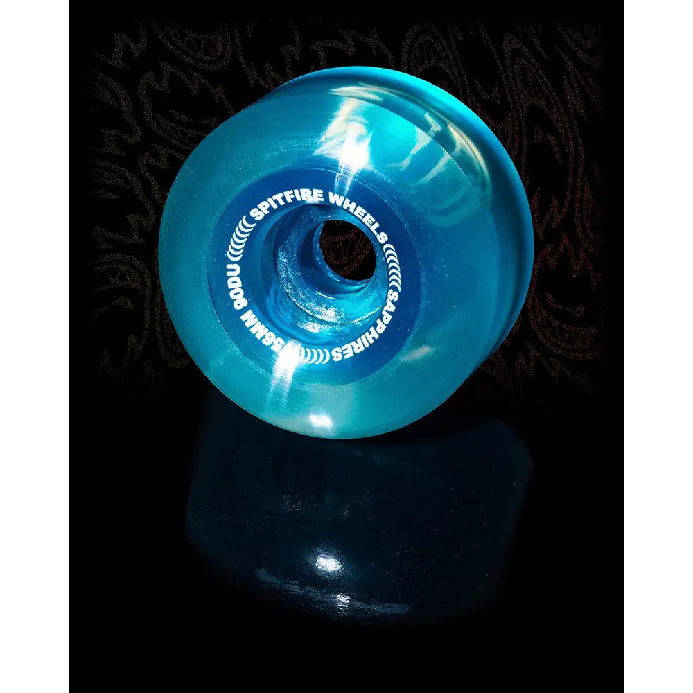 Spitfire Sapphire Radial Skate Wheels - Blue - 56mm