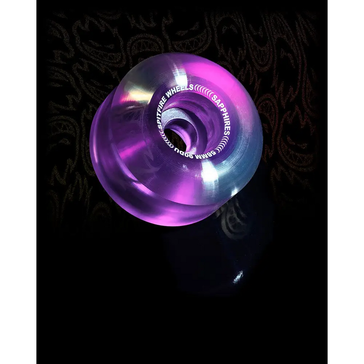 Spitfire Sapphire Radial Skate Wheels - Purple - 58mm