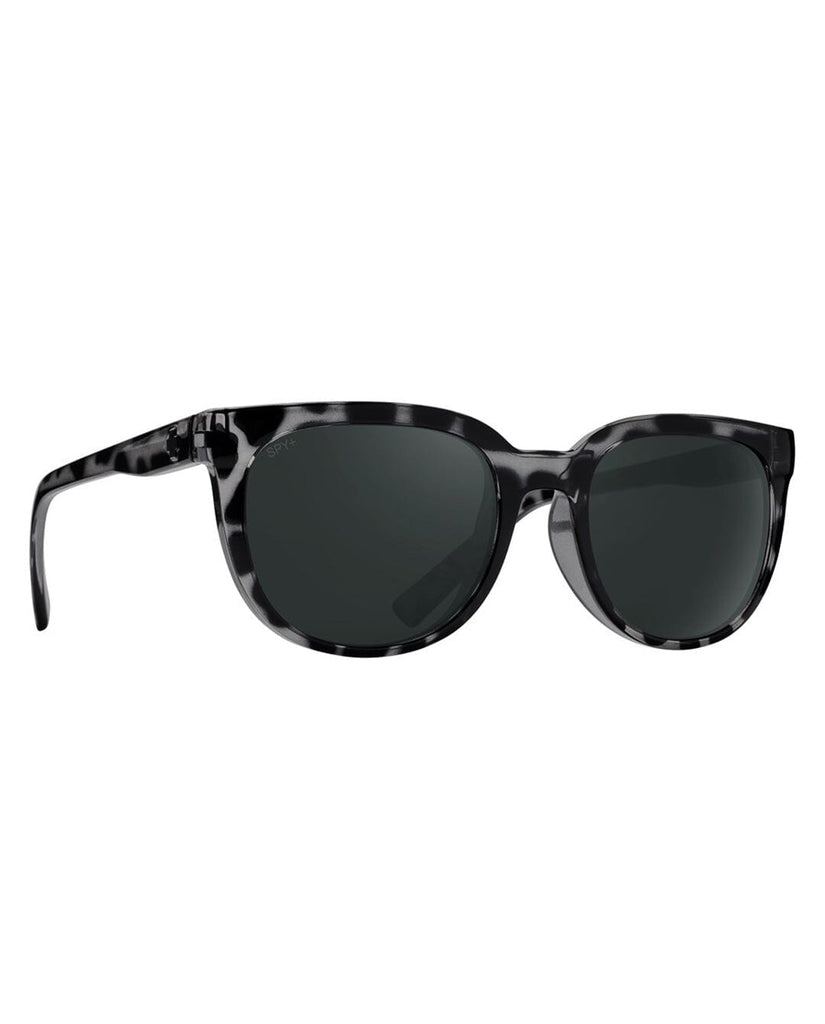 Spy Bewilder Sunglasses Black Marble Tort / Happy Grey Green Black Mirror 