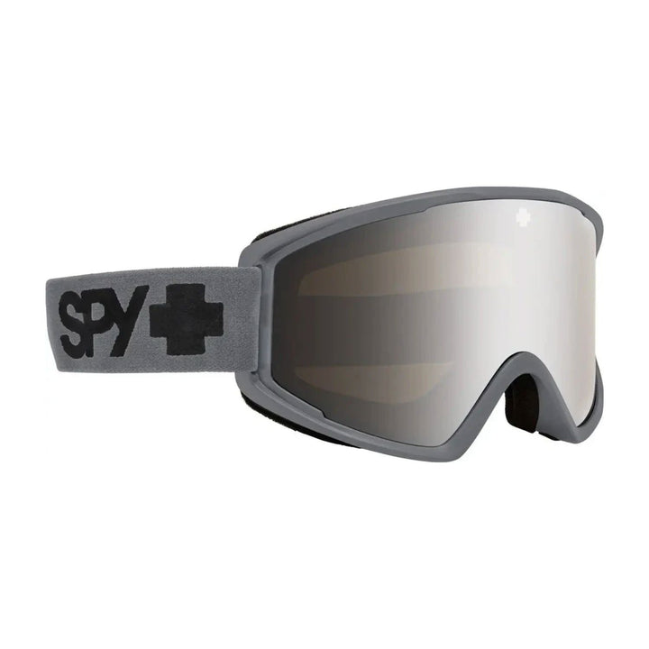 Spy Crusher Elite Eco Snow Goggles 2025 Matte Gray / Silver Mirror 