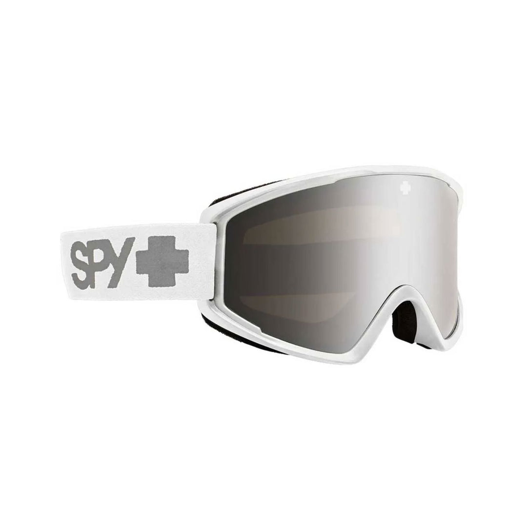 Spy Crusher Elite Eco Snow Goggles 2025 Matte White / Silver Mirror 