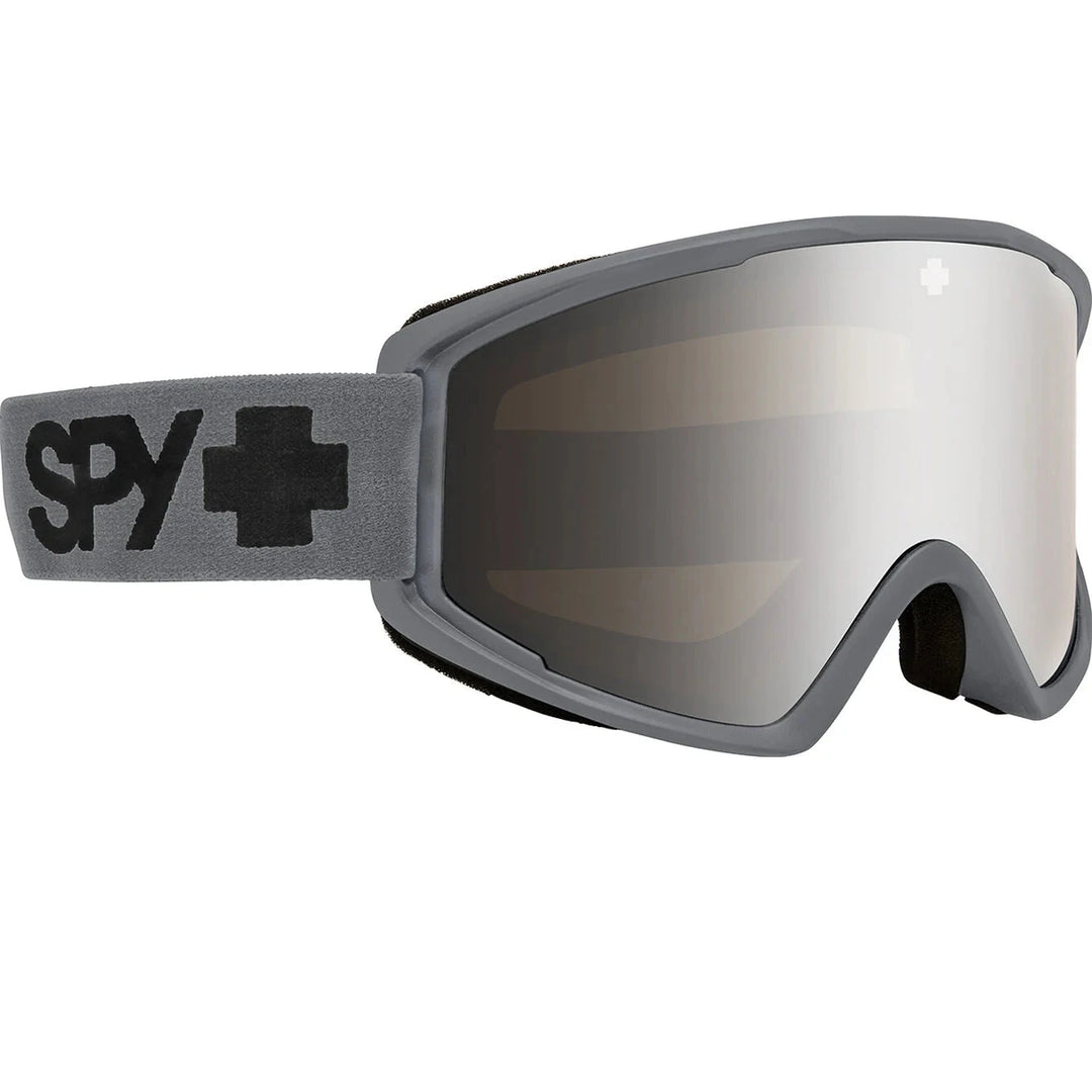 Spy Crusher Elite Snow Goggles 2026 Eco Matte Gray / Silver Mirror 