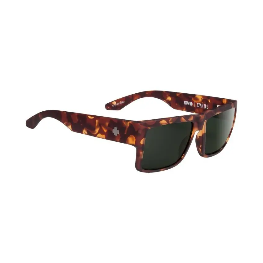 Spy Cyrus Sunglasses Soft Matte Camo Tort / Happy Grey Green 