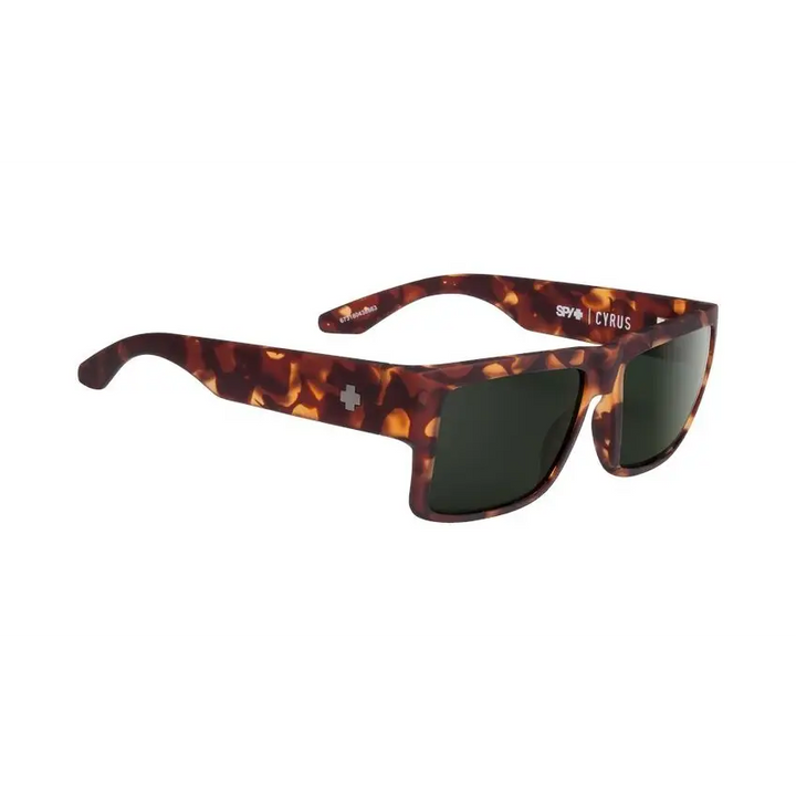Spy Cyrus Sunglasses Soft Matte Camo Tort / Happy Grey Green 