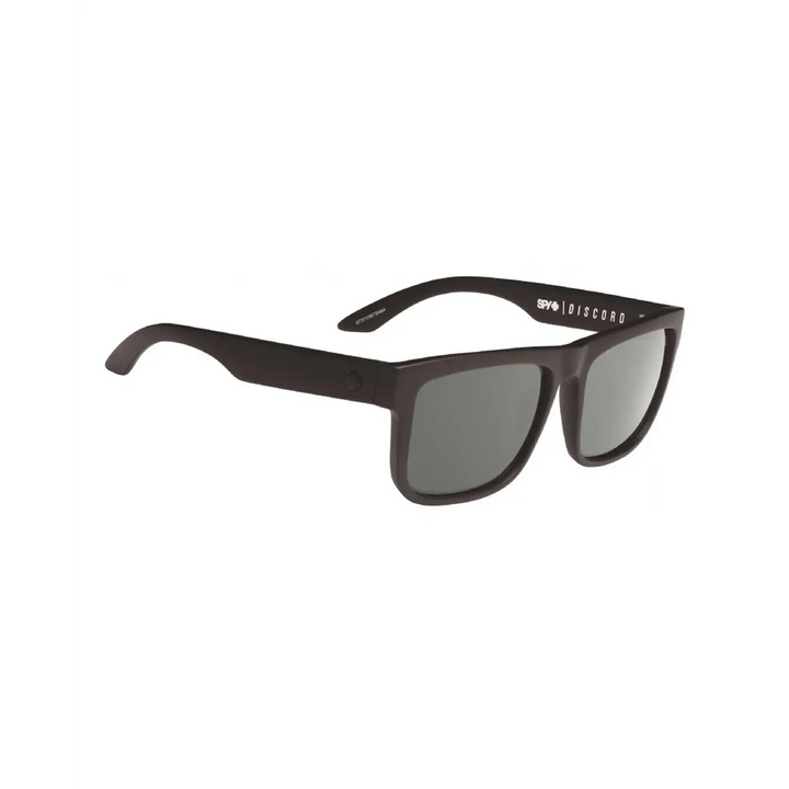 Spy Discord Polarised Sunglasses Matte Black / Happy Grey Green Polar 