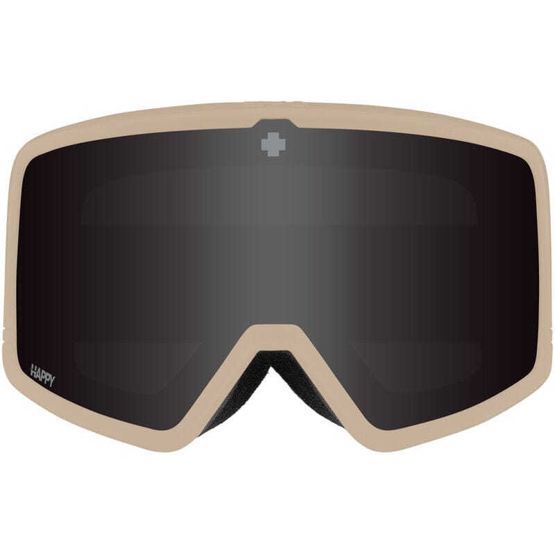 Spy Megalith Snow Goggles 2026 Tan / Happy ML Rose Black Mirror + LL Yellow 