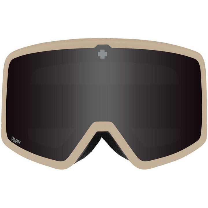 Spy Megalith Snow Goggles 2026 Tan / Happy ML Rose Black Mirror + LL Yellow 