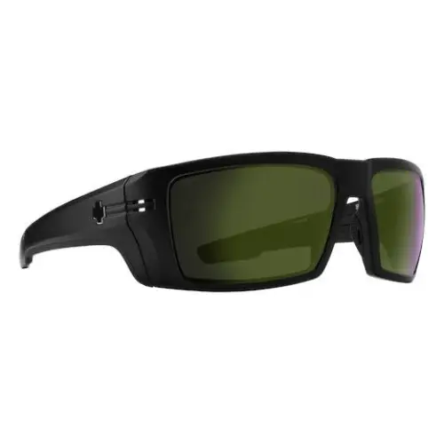 Spy Rebar ANSI Sunglasses Matte Black / Happy Grey Green 