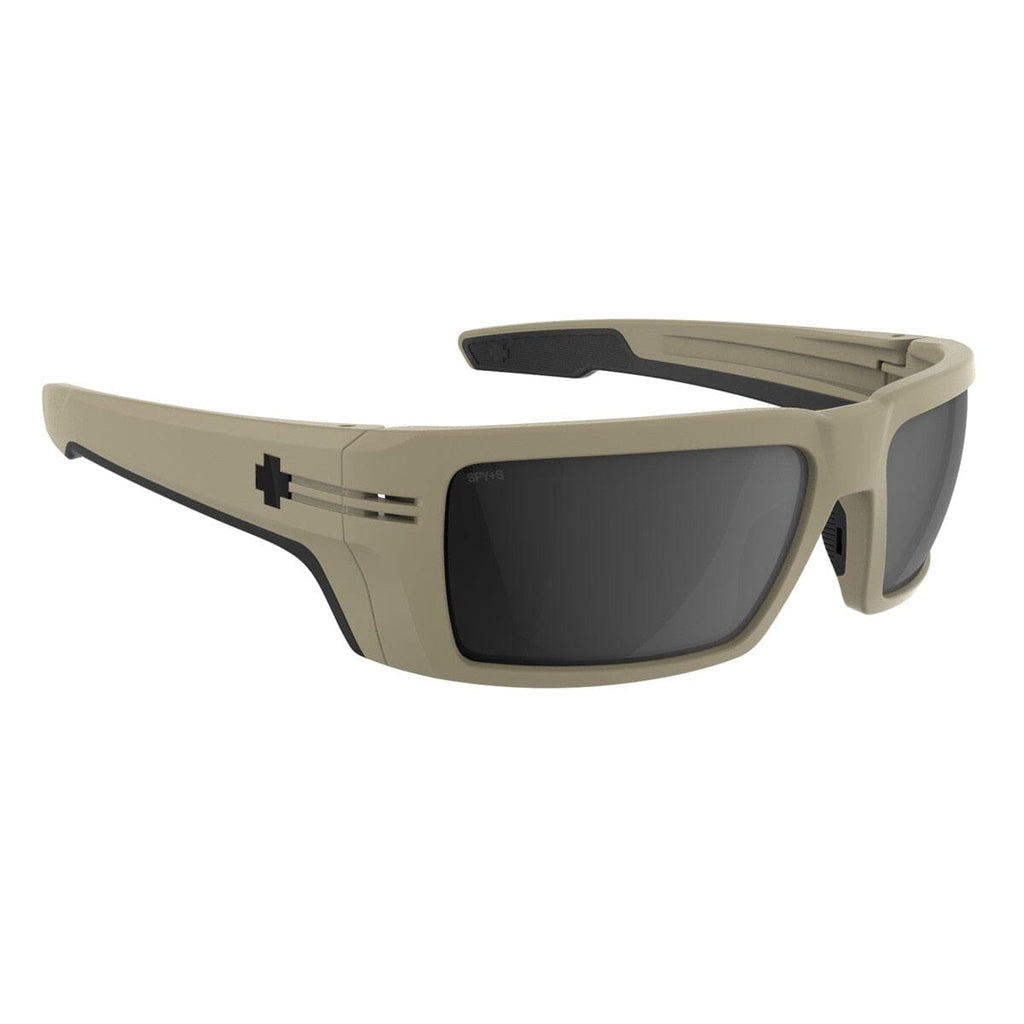 Spy Rebar SE ANSI Sunglasses Matte Sand / Happy Grey 