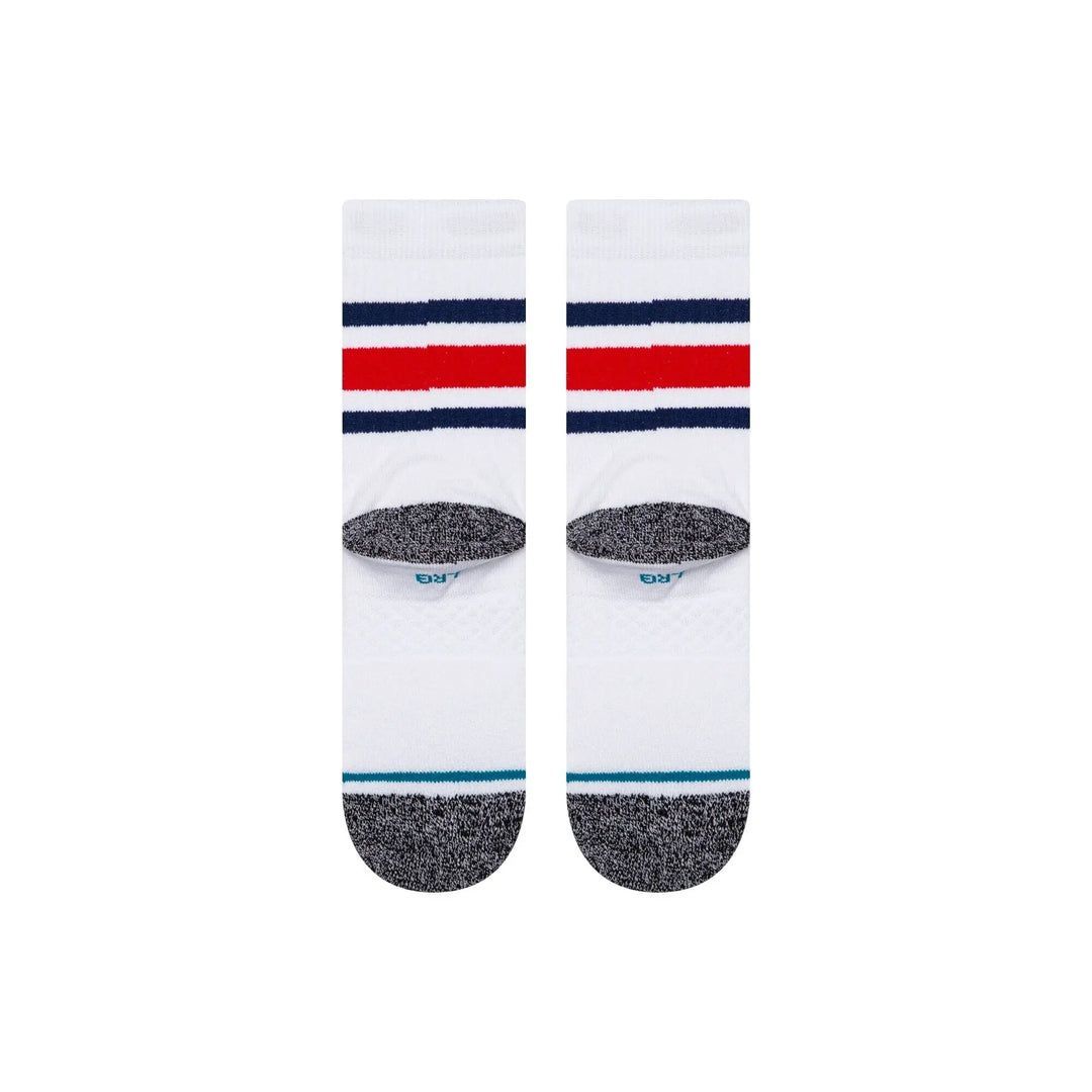 Stance Boyd St Youth Cotton Crew Socks - White 