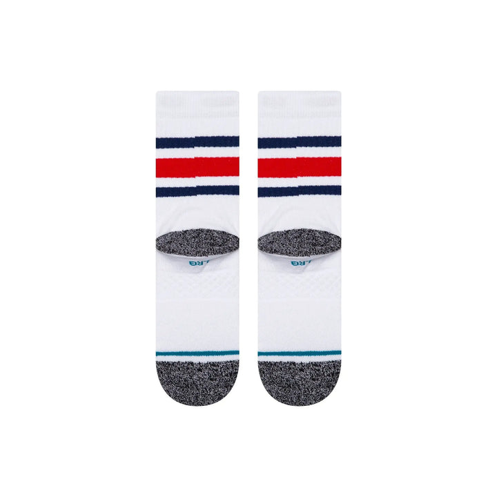 Stance Boyd St Youth Cotton Crew Socks - White 