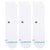 Stance Icon Crew 3 Pack Socks White M 