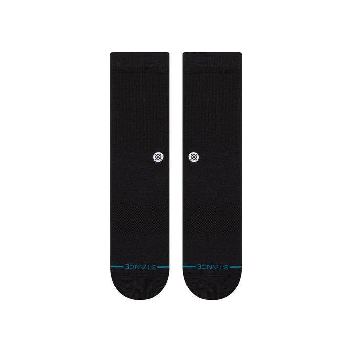 Stance Icon Crew Socks - Black / White 
