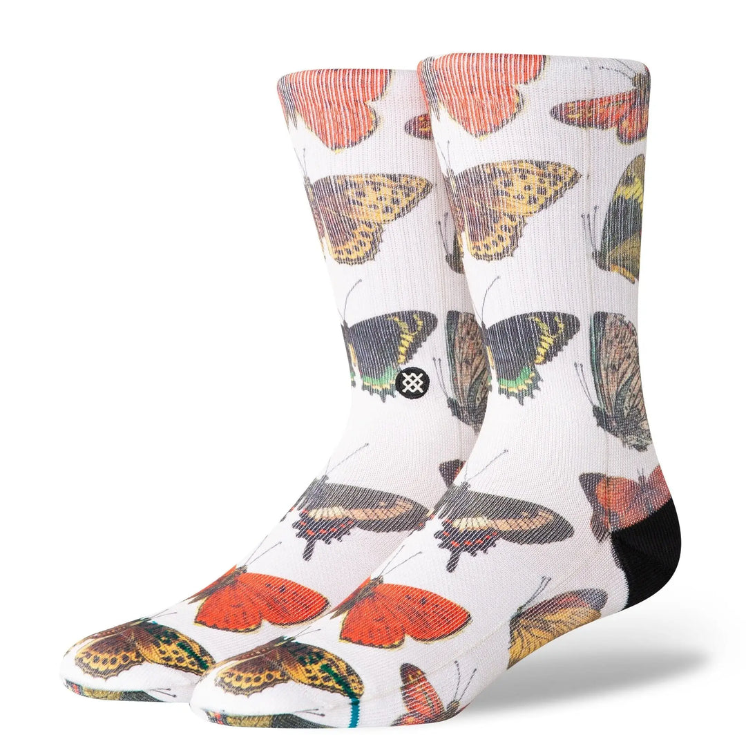 Stance Poly Blend Crew Socks - Flutterby 
