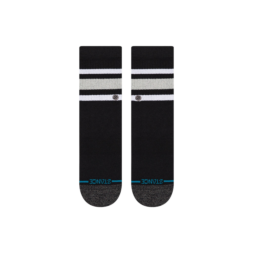 Stance Youth Boyd Cotton Crew Socks - Black 