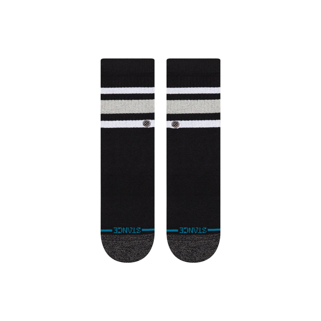 Stance Youth Boyd Cotton Crew Socks - Black 