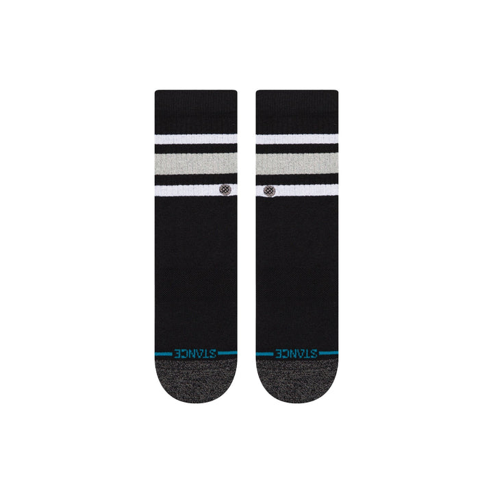 Stance Youth Boyd Cotton Crew Socks - Black 