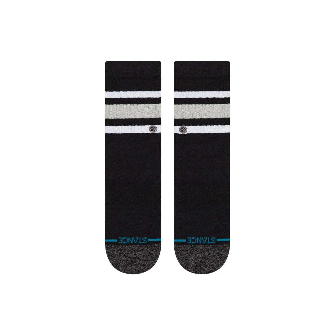Stance Youth Boyd Cotton Crew Socks - Black 