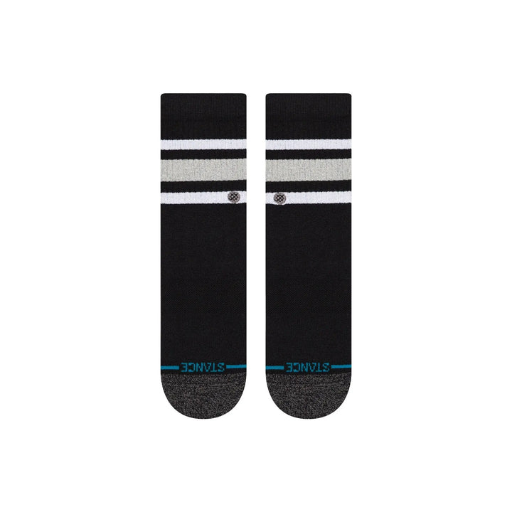 Stance Youth Boyd Cotton Crew Socks - Black 