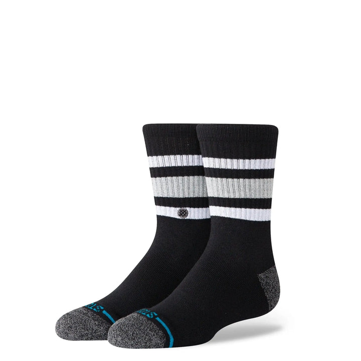 Stance Youth Boyd Cotton Crew Socks - Black 