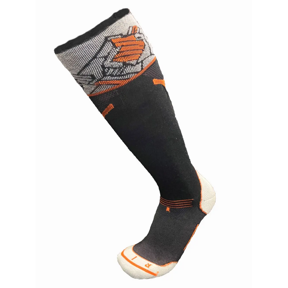 Stratus Merino Tech Socks S Onyx / Blaze 