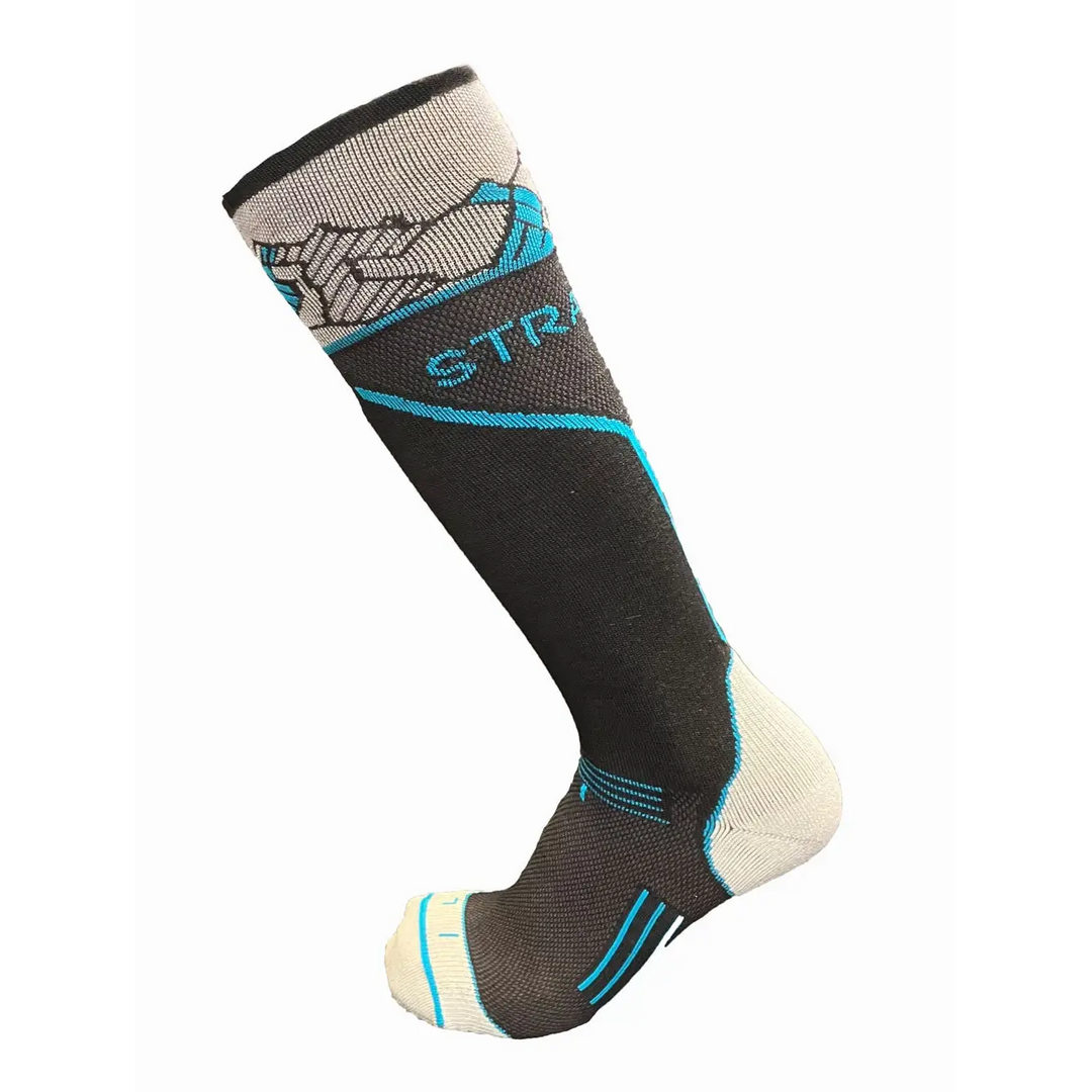Stratus Merino Tech Socks S Onyx / Sonic 