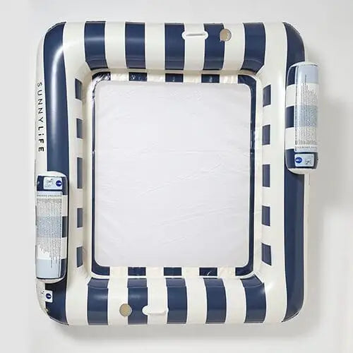 Sunnylife Deluxe Twin Hammock Le Weekend Navy Stripe 