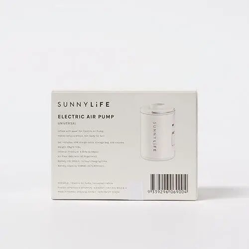 Sunnylife Electric Air Pump Universal White 