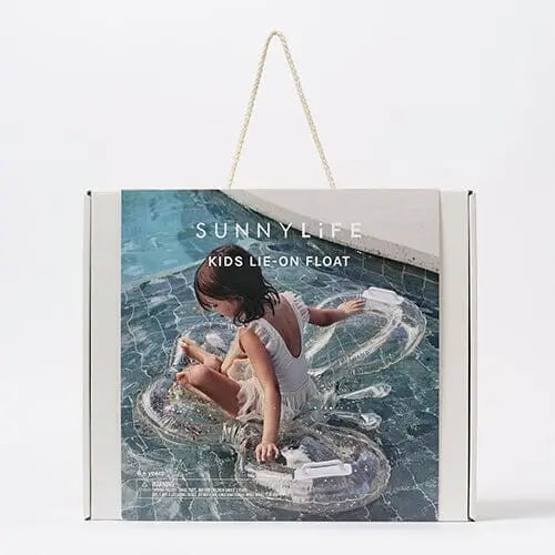 Sunnylife Kids Lie-On Float Cotton Candy Glitter 