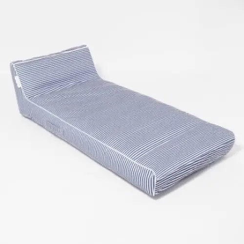 Sunnylife Luxe Lie-On Lounger Float Le Weekend Navy 
