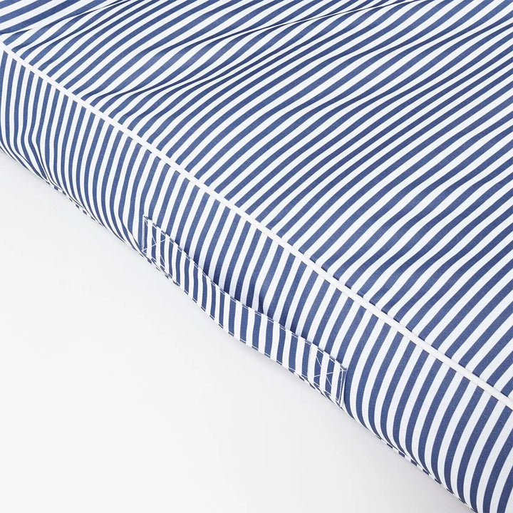 Sunnylife Luxe Lie-On Lounger Float Le Weekend Navy 