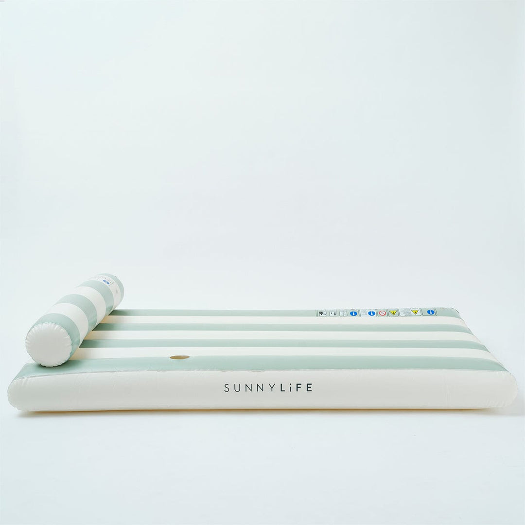 Sunnylife Luxe Lilo Green Stripe 